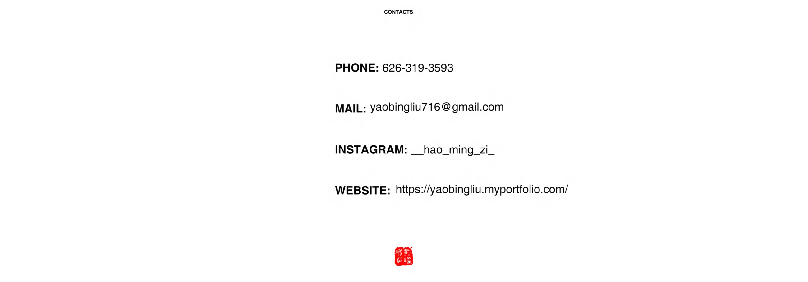 Portfolio plate 43 — Yaobing Liu, Industrial Design